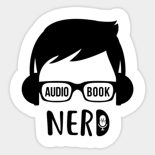 Audiobook NERD v2.1 Sticker